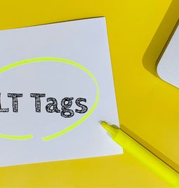 white paper with the words 